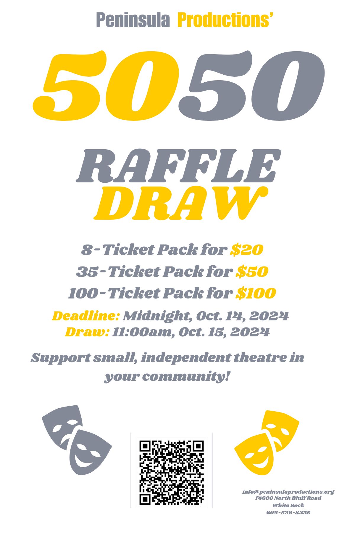 50/50 Draw October 2024